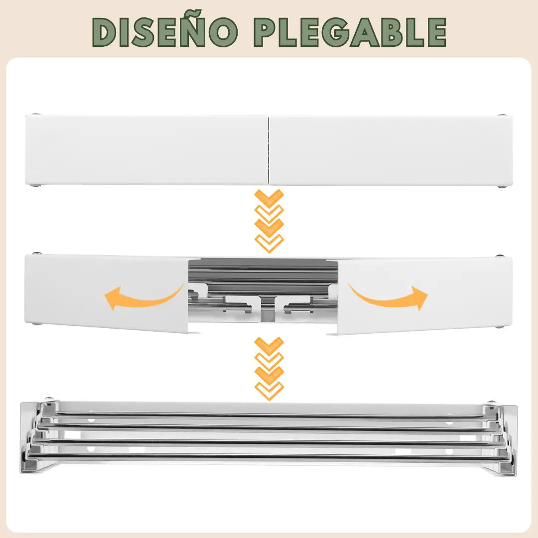 UrbanFold - Tendedero plegable de pared - 30% OFF 💸