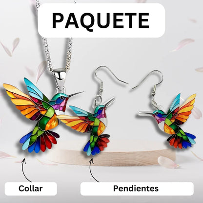 Collar Colibrí Real – Elegancia, autenticidad y un símbolo precioso 💖
