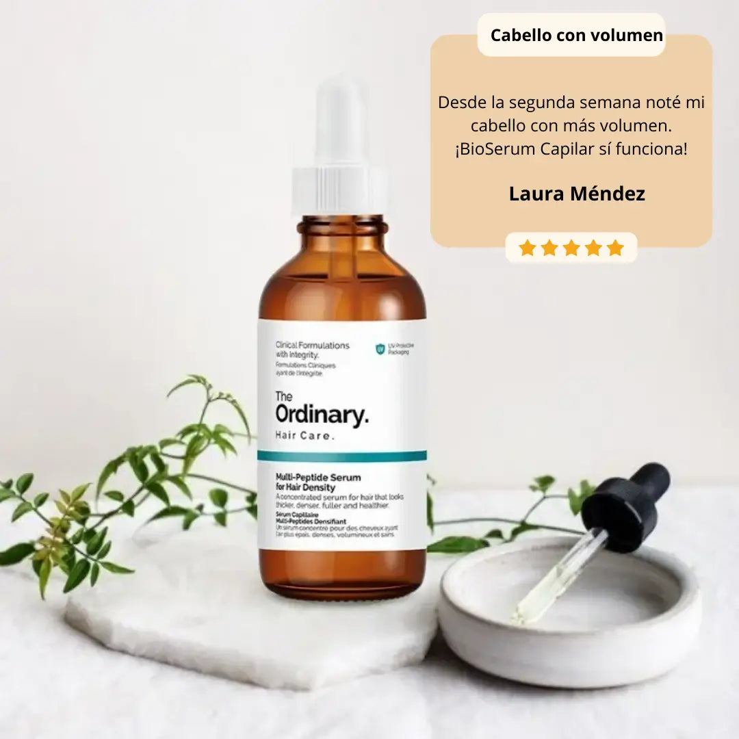 BioSerum Capilar – Ciencia avanzada para un cabello visiblemente más abundante