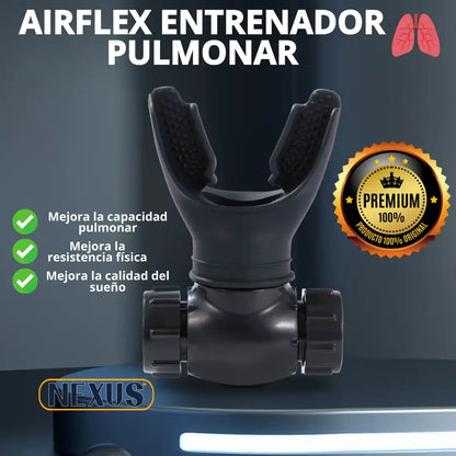 AirFlex Trainer – Respira mejor en minutos 🕒 – Pulmones más fuertes 💪, menos fatiga ⚡ y mejor oxigenación 🫁