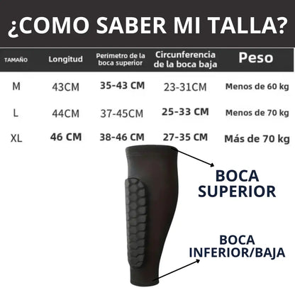 Espinillera ortopédica de compresión Premium para pantorrilla  🦵⚡